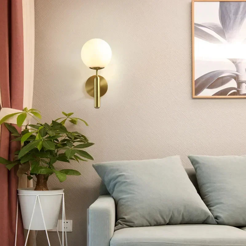 Nordic Led Wall Lamp Postmodern Simple Wall Light Creative Staircase Bedroom Bedside Wall Light  Decor Toilet light Desk lamp