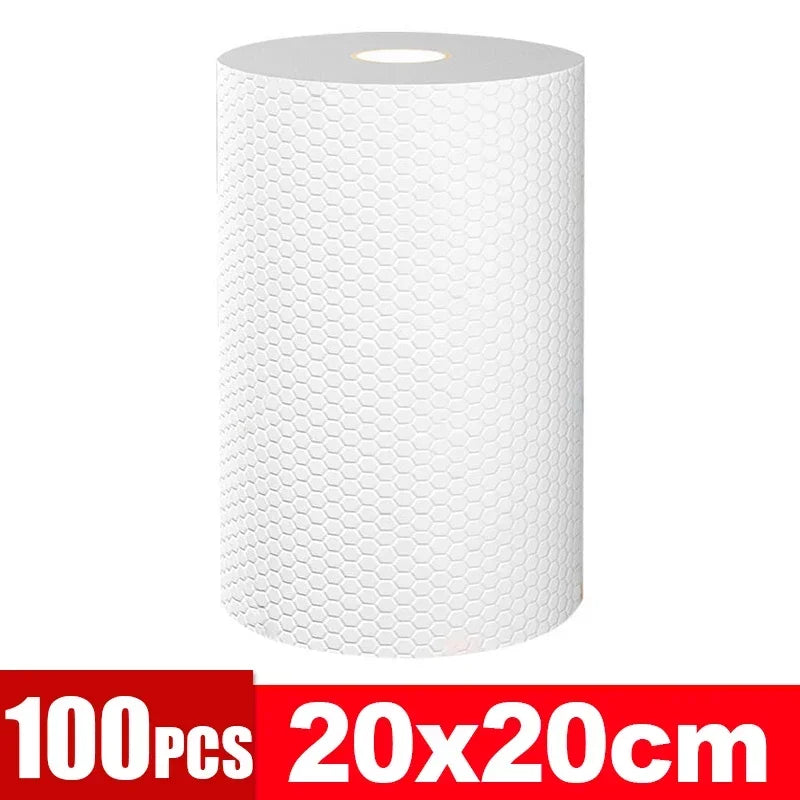 Kitchen Disposable Rags Non-Woven Reusable Cleaning Cloths Household Washing Towels Dishcloths Rag Wipes Cloth Cleaner Tools