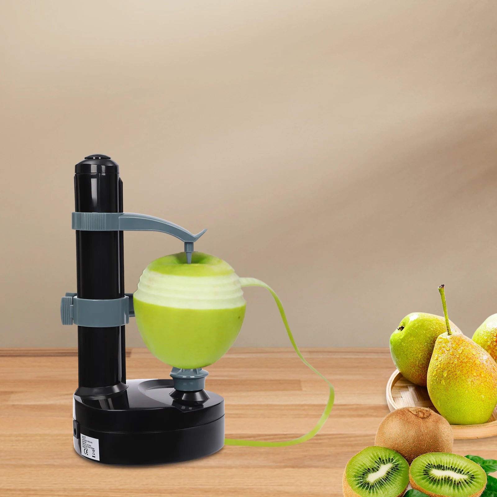 Potato Peelers Stainless Steel Electric Potato Peeler Automatic Fruit Peeler Machine Apple Peeler Vegetable Peeler for Kitchen