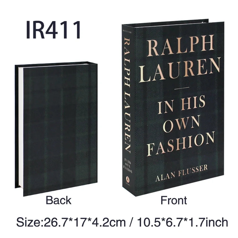 Luxury Fake Books Home Decoration Accessories for Living Room Fashion Home Decor Prop Books Simple Nordic Coffee Table Books