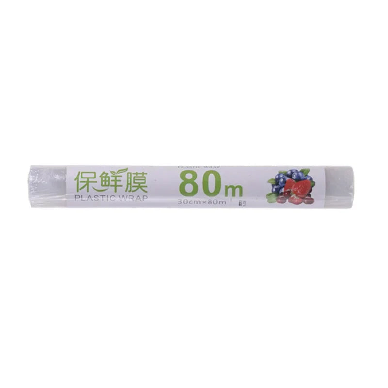 1pc Plastic Film Cutter Cling Film Cutter Dispenser Magnetic Refillable Plastic Wrap Dispenser with Cutter Kitchen Accessories