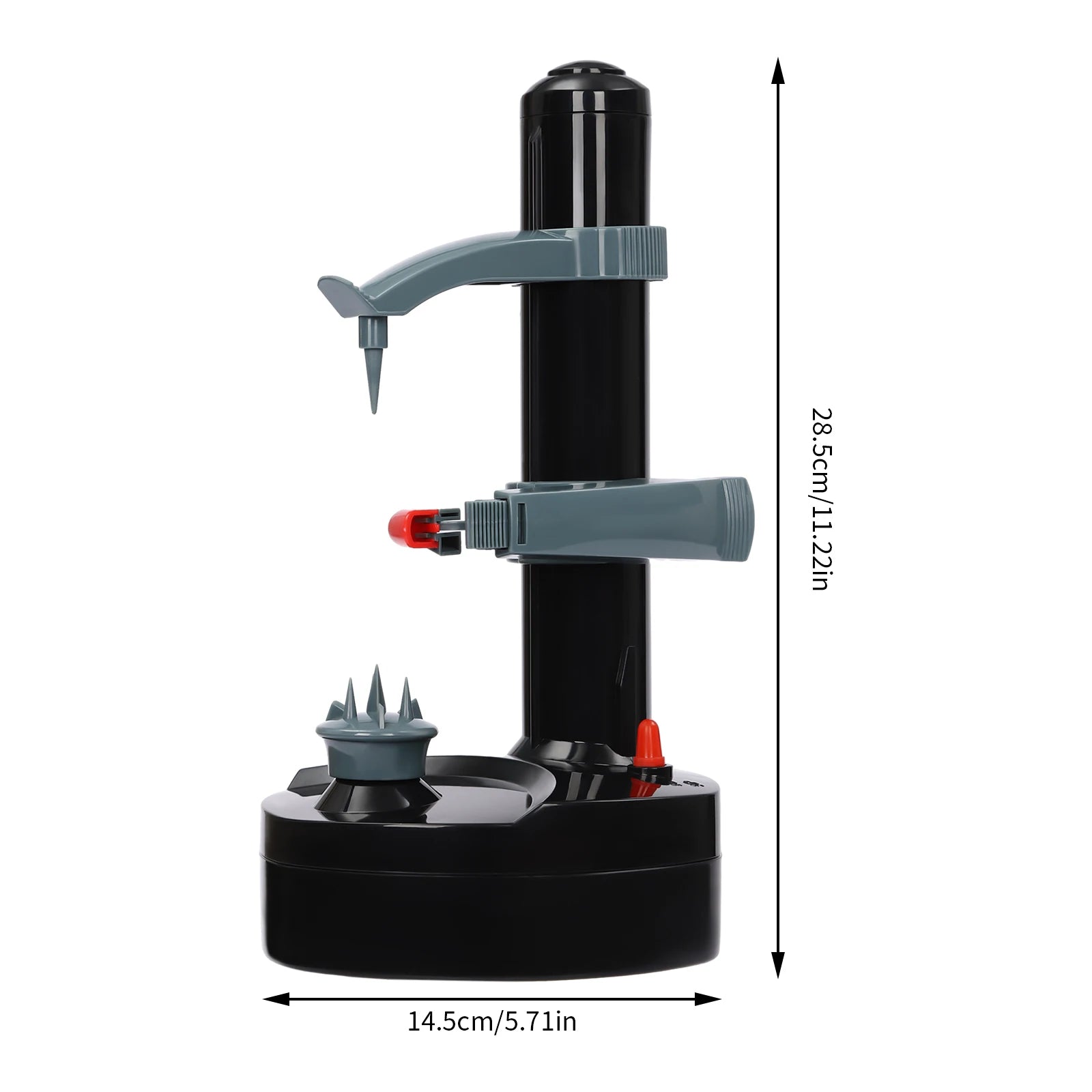 Potato Peelers Stainless Steel Electric Potato Peeler Automatic Fruit Peeler Machine Apple Peeler Vegetable Peeler for Kitchen