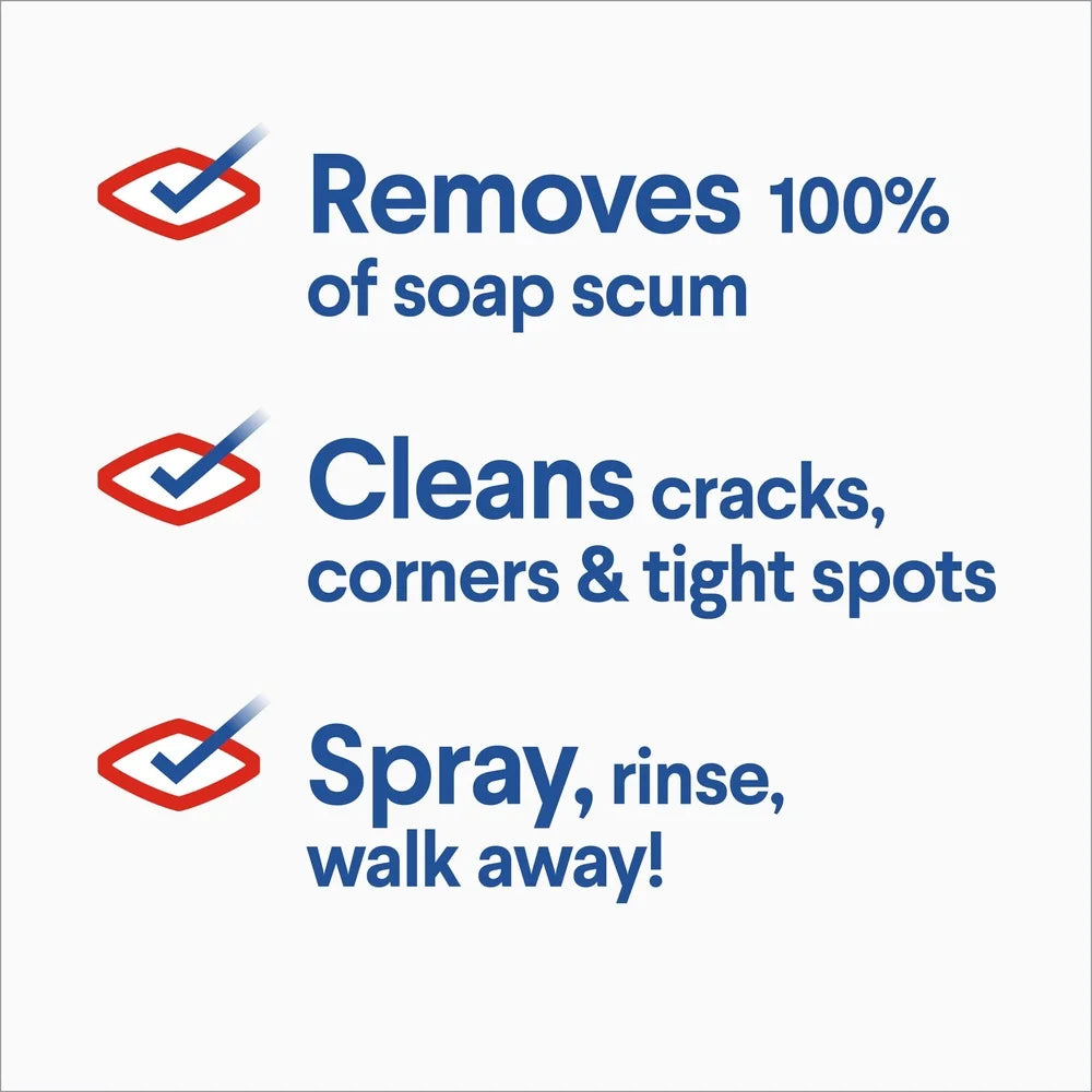 Bathroom Foamer Cleaner Spray 16oz Eco-Friendly Reusable Trigger Hard Surface Cleaner Indoor Rain Clean Scent Concentrated