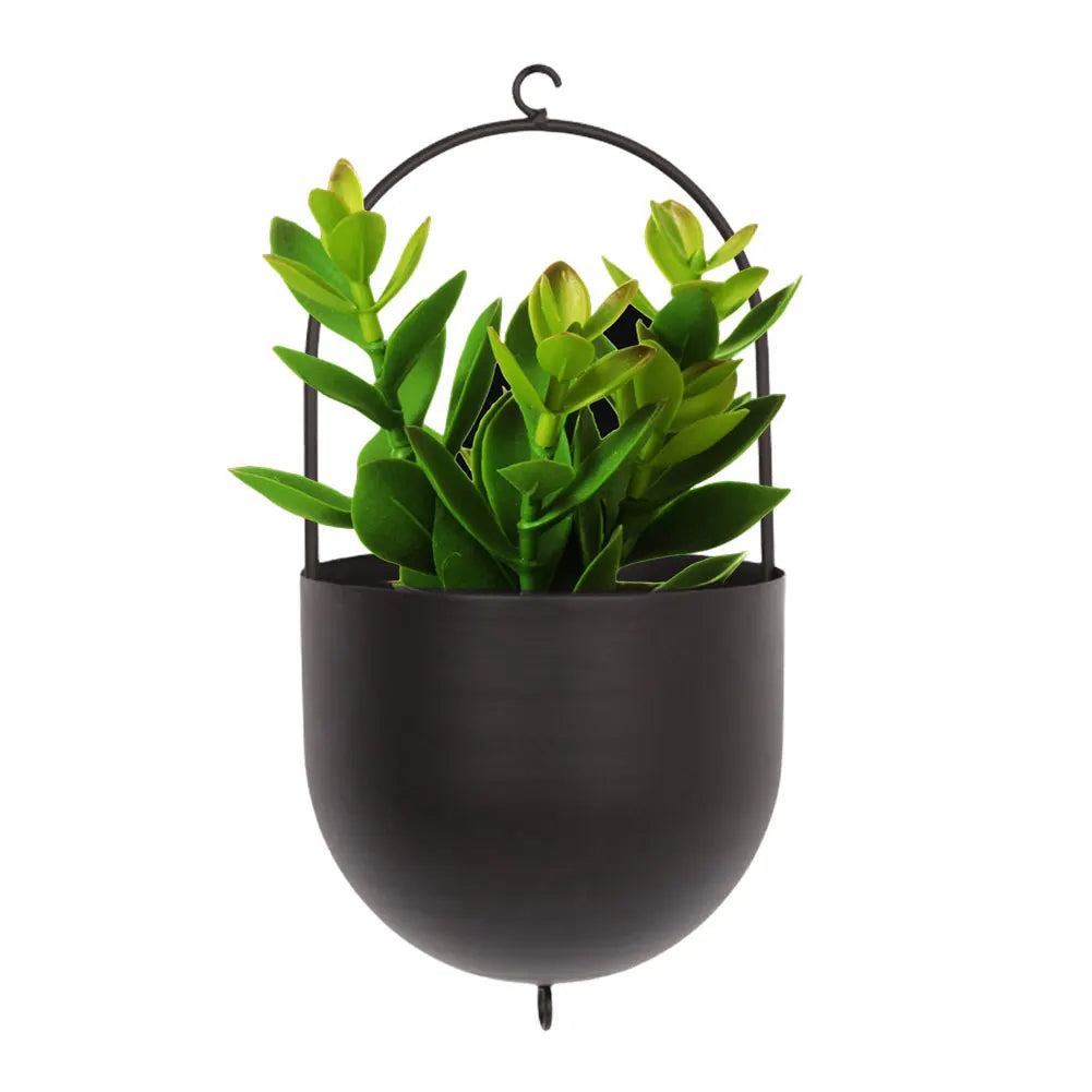 Hanging Planter Pots Minimalist Hanging Flower Pots Metal Hanging Plant Baskets Creative for Succulent Flower Air Plants