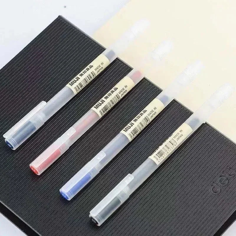 6/8Pcs/Set Gel Pen Black/Red/Blue 0.38/0.5mm Ink Japan Color Pen Office School Ballpoint Pen Japanese Kawaii Stationery