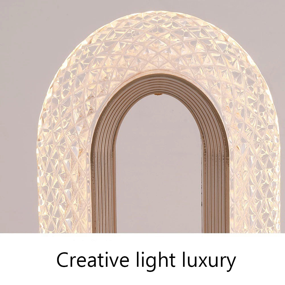 Touch Control Reading Desk Lights USB Charging Acrylic Atmosphere Lamp Dimmable Installation-Free for Home Furnishing Decoration