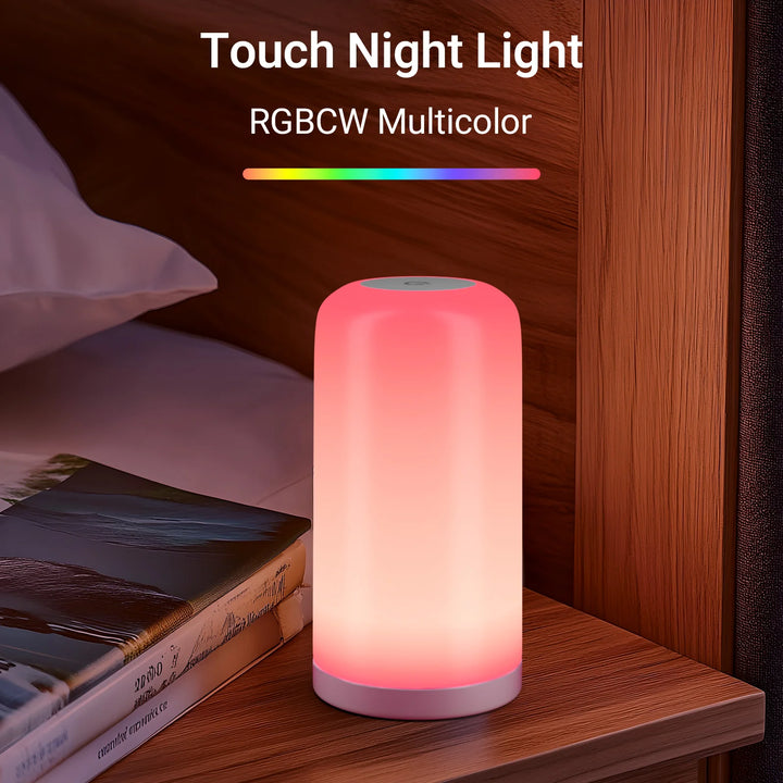 1Pack Smart Pat Light, Lights up When You Touch, Support App Control, Rgb Color Change, Timing Switch, Suitable for Bedroom, Living Room, Studio Viewing Room.
