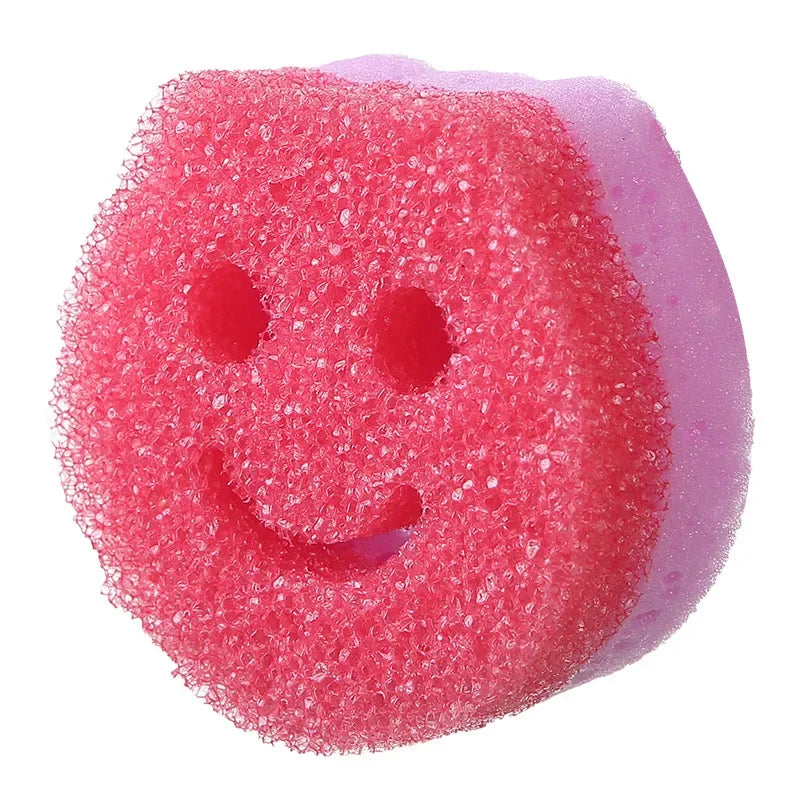 4PCS Dishwashing Sponge Cloth Magic Sponge Cleaning Brush  Anti Fouling Double-sided Sponge Sponge Tools Kitchen Accessories