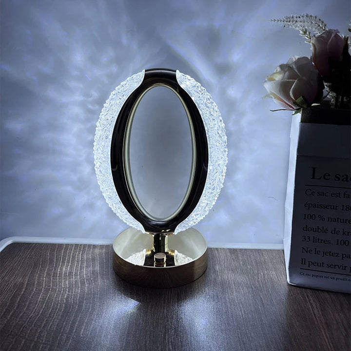 Touch Control Reading Desk Lights USB Charging Acrylic Atmosphere Lamp Dimmable Installation-Free for Home Furnishing Decoration