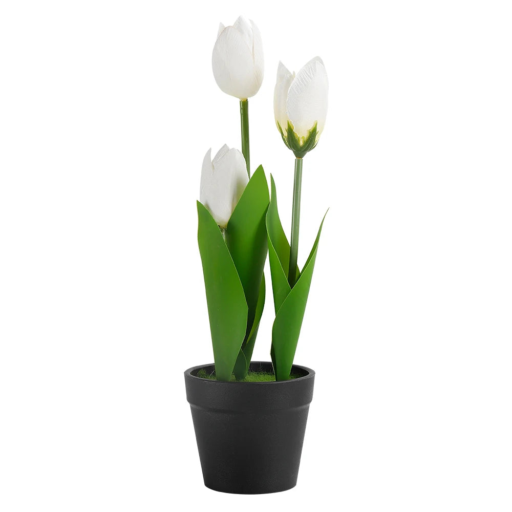 Mini Artificial Potted Flowers Bonsai - Lifelike Table Decor for Home & Garden, Fake Plant Ornaments
