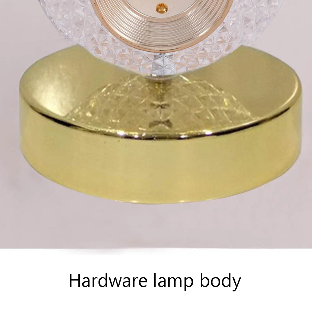 Touch Control Reading Desk Lights USB Charging Acrylic Atmosphere Lamp Dimmable Installation-Free for Home Furnishing Decoration