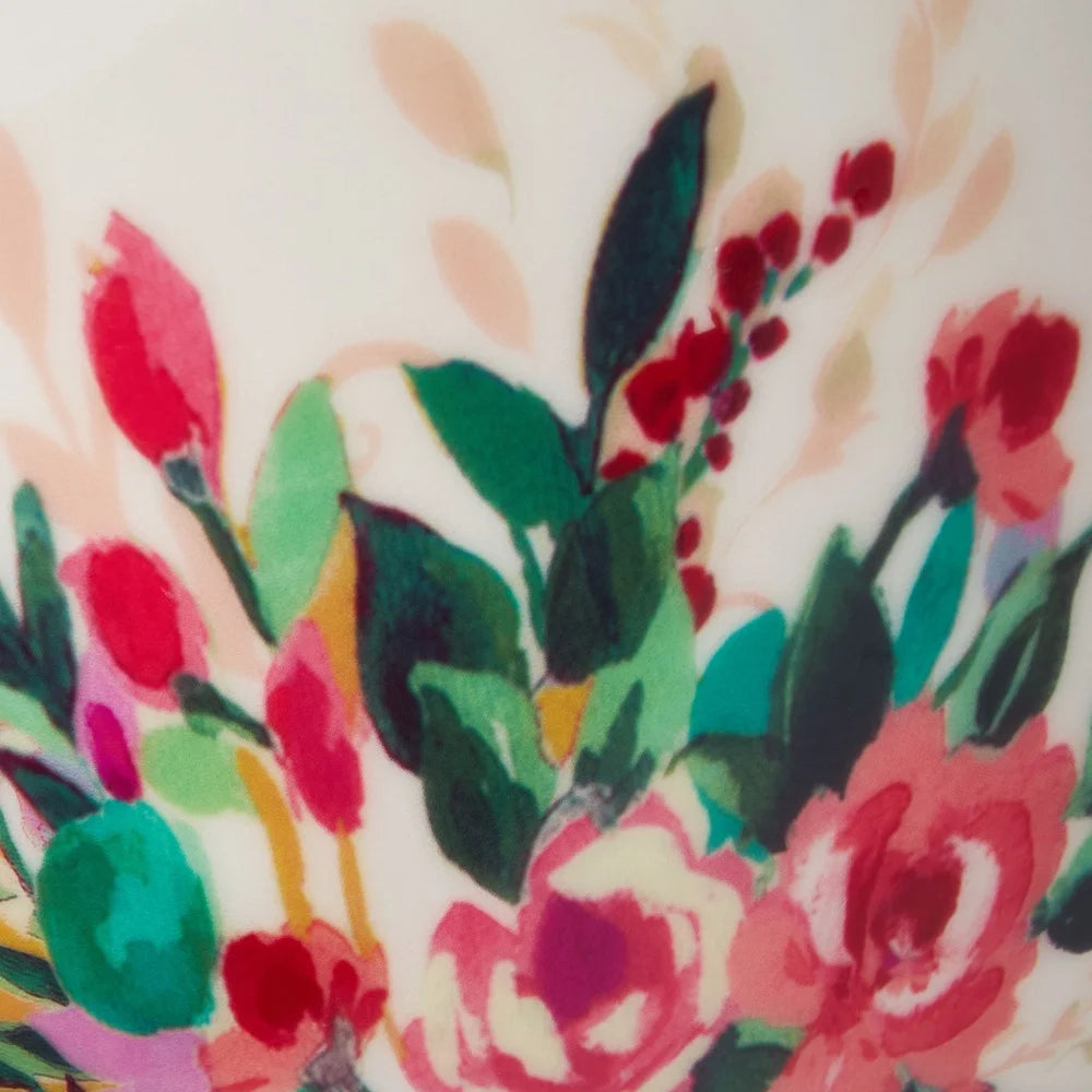 Handmade Ceramic Urn Planter 9 Inch Indoor Flower Pot Round Succulent Container Natural Accent Home Decor