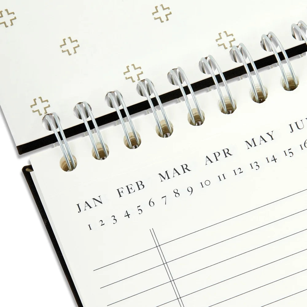 Compact Top Spiral Leather Notebook 8.5x11 80 Ruled Sheets 160 Pages Durable Heavyweight Paper Ideal Office School Use