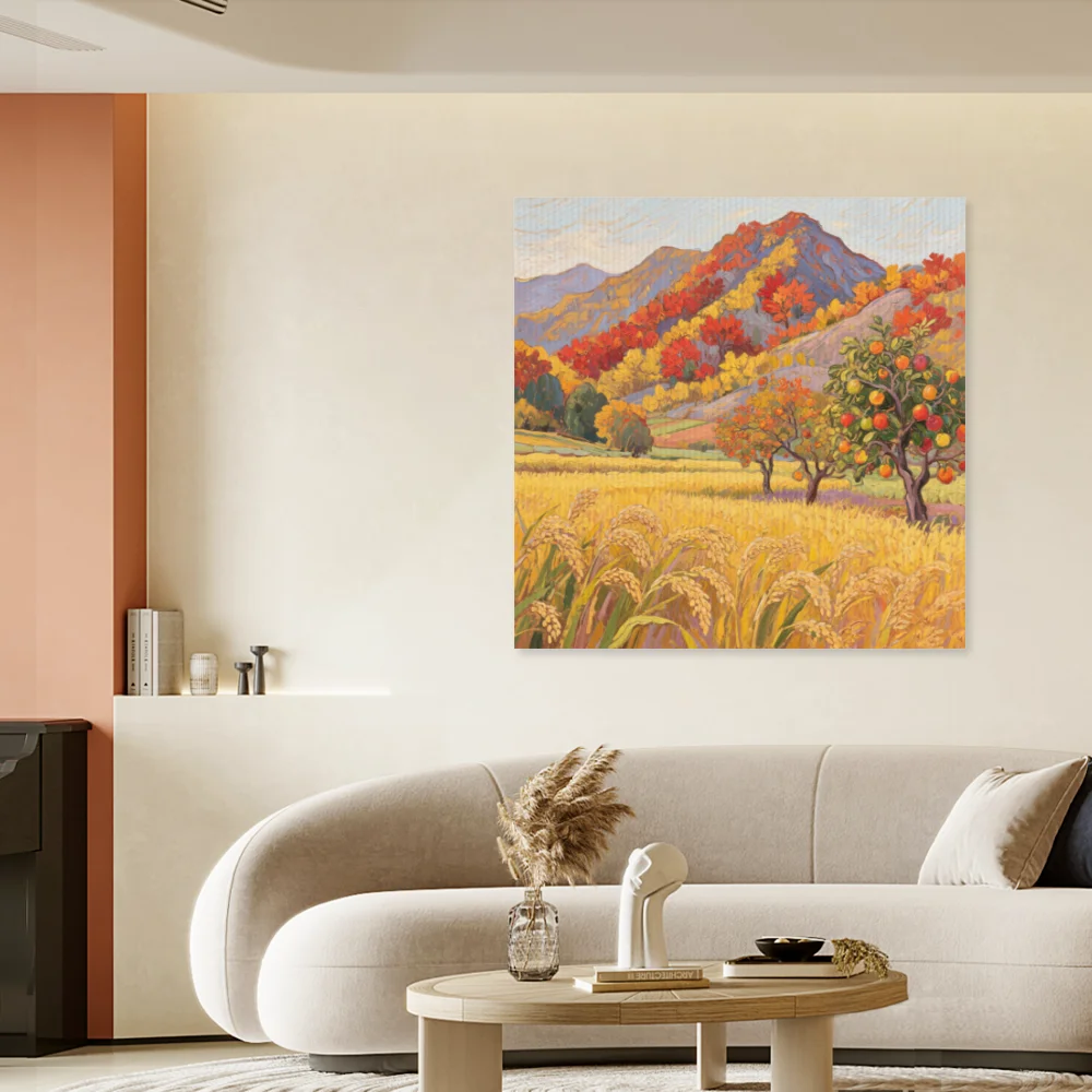 The Four Seasons Canvas Oil Painting HD Print Wall Art Poster Gallery Art Prints Picture Photos for Living Room Home Decor Gift