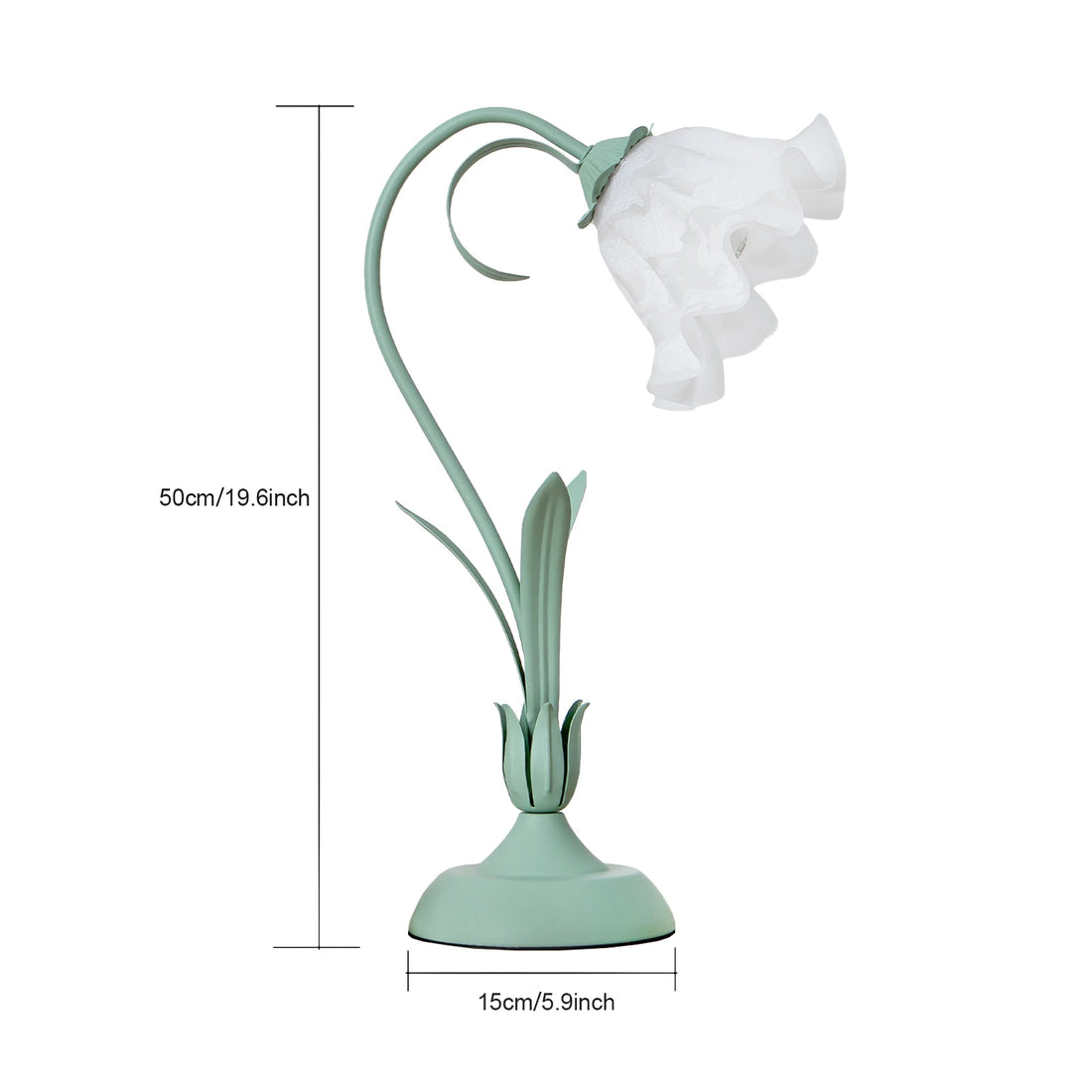 Romantic Flower Desk Lamp Table Desk Reading Light Retro Atmosphere Sense Bedside Table Lights for Home Bedroom