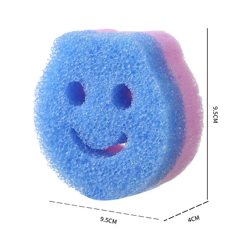 4PCS Dishwashing Sponge Cloth Magic Sponge Cleaning Brush  Anti Fouling Double-sided Sponge Sponge Tools Kitchen Accessories