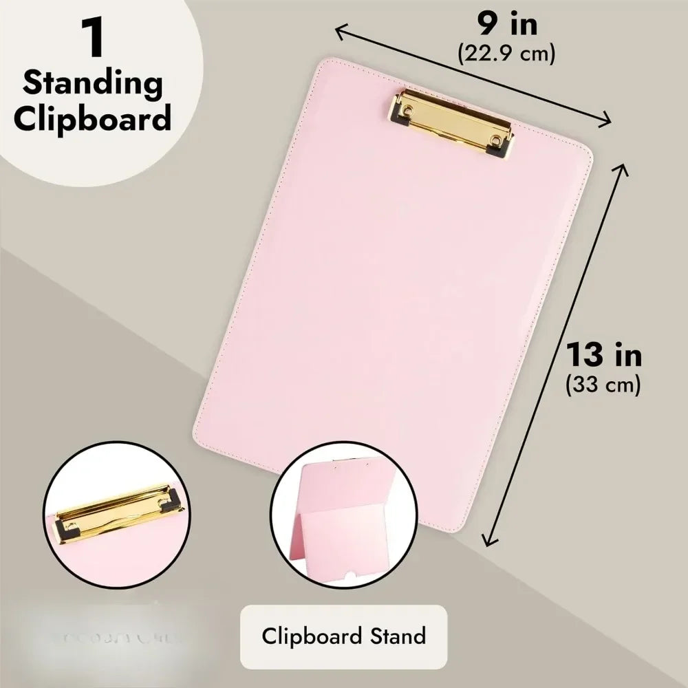 Foldable stand and folder for office, letters, legal documents (9 x 13 inches)