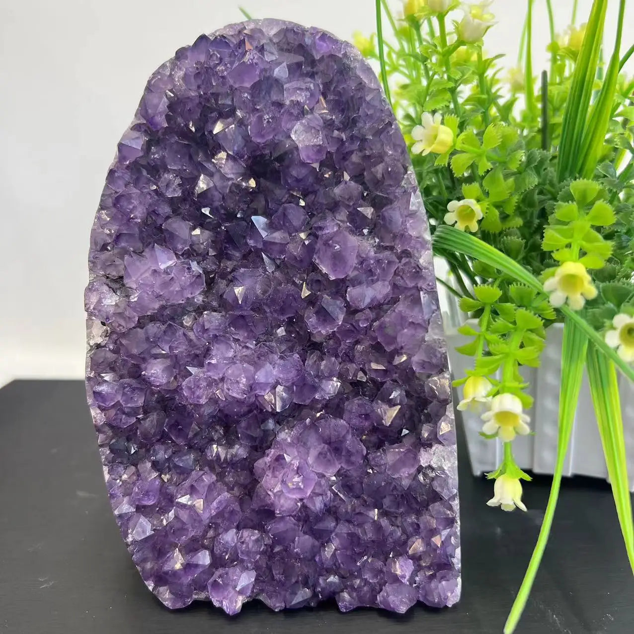 Natural Raw Amethyst Geode Purple Crystal Quartz Cluster Dream Energy Healing Wholesale Home Decoration