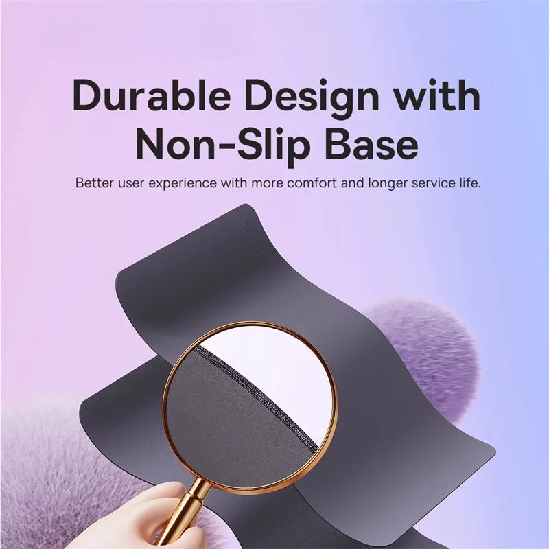 Simple Color PU Leather Mouse Mat Anti-slip Waterproof 26*21cm Mouse Pad School Supplies Office Accessories Desk Set