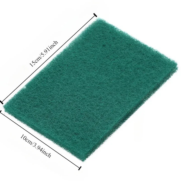 10/20/30PCS Scrub Pads Household Kitchen Oil Removal Dishwashing Pot Pads Scratch Free Multipurpose Reusable Cleaning Dishrag