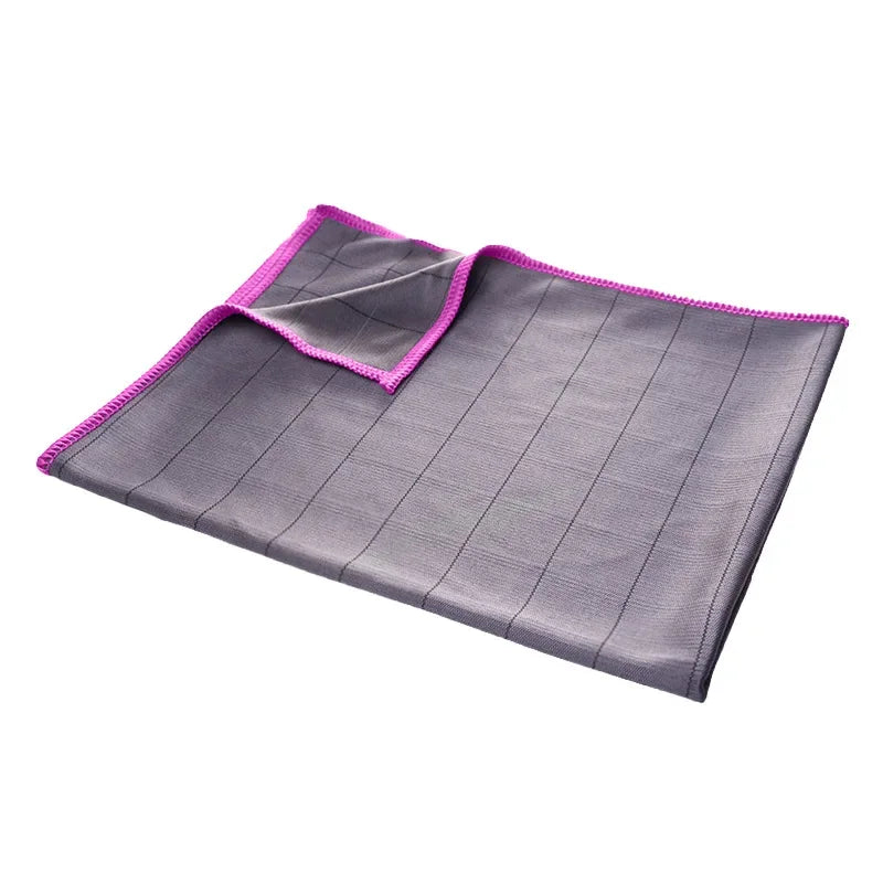 Lint Free Carbon Fiber Cleaning Cloth Glass Window Polishing Streak Free Miracle Easy Clean Rag Reusable for Kitchen Dish