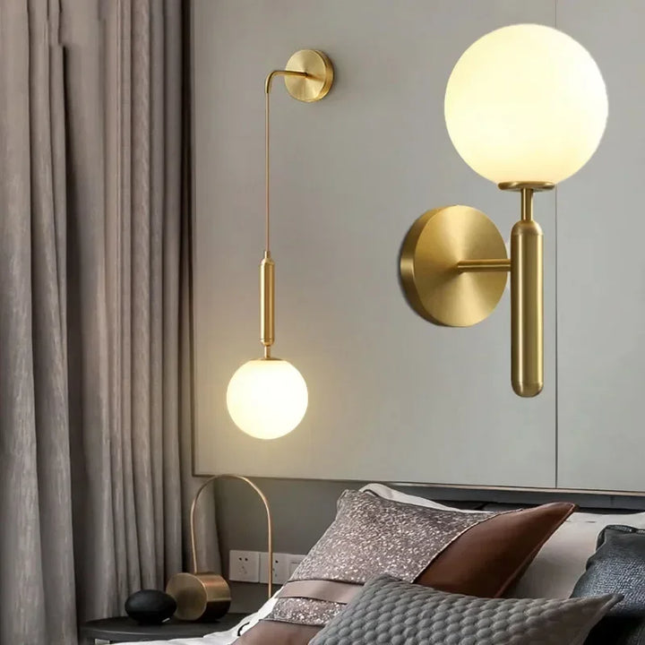 Nordic Led Wall Lamp Postmodern Simple Wall Light Creative Staircase Bedroom Bedside Wall Light  Decor Toilet light Desk lamp