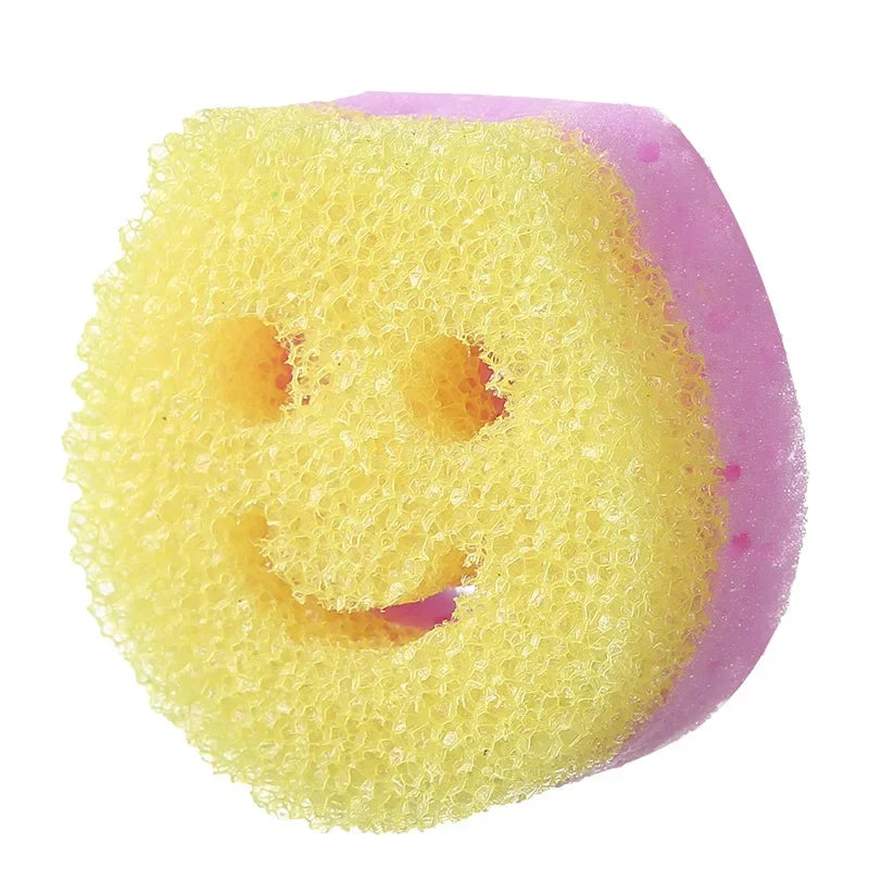 4PCS Dishwashing Sponge Cloth Magic Sponge Cleaning Brush  Anti Fouling Double-sided Sponge Sponge Tools Kitchen Accessories