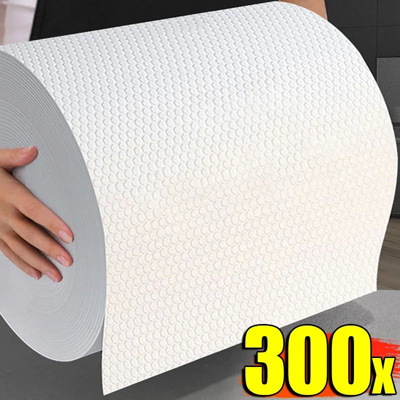 Kitchen Disposable Rags Non-Woven Reusable Cleaning Cloths Household Washing Towels Dishcloths Rag Wipes Cloth Cleaner Tools