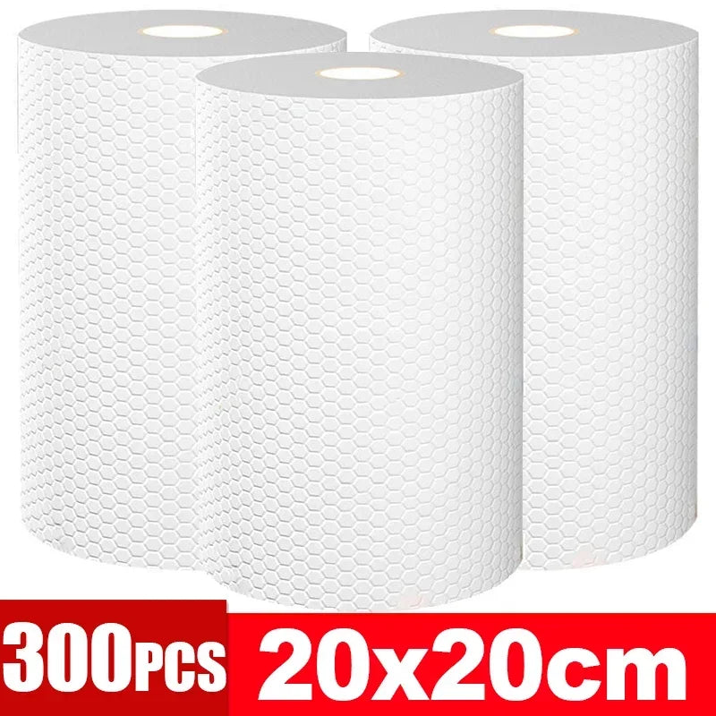 Kitchen Disposable Rags Non-Woven Reusable Cleaning Cloths Household Washing Towels Dishcloths Rag Wipes Cloth Cleaner Tools